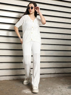 High Star Women'S White Regular Dress