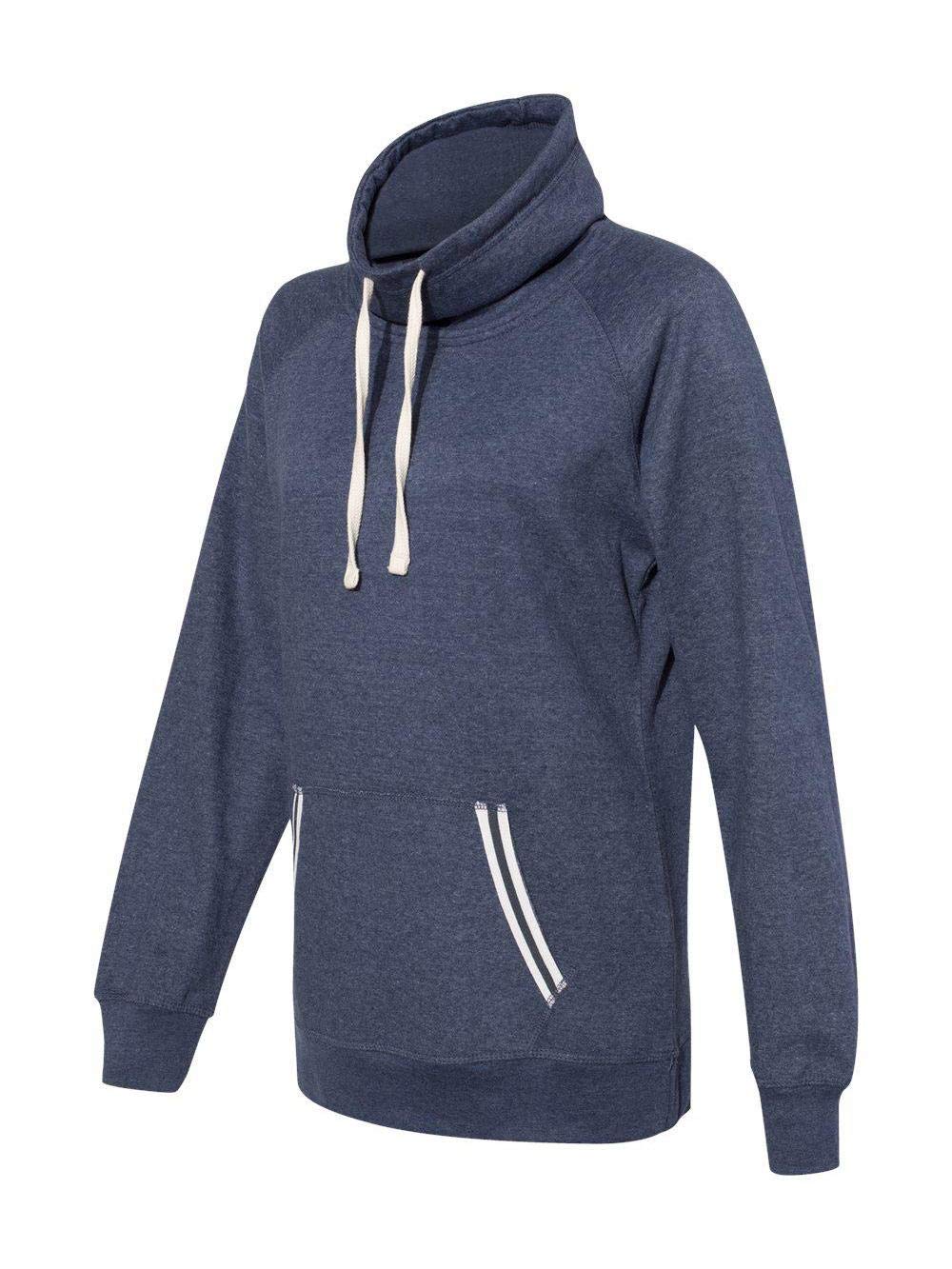 Ladies Relay cowl Neck - ASH - S(D0102H76IX2)