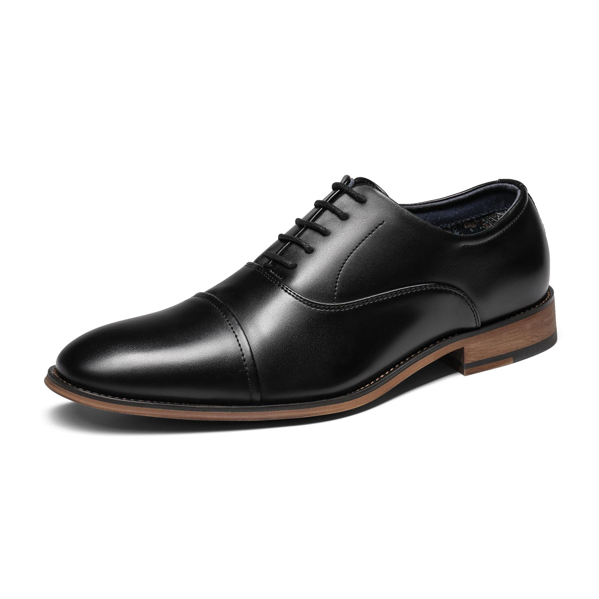 Bruno Marc Mens Black Lace Up Soft CapToe Oxfords Formal Dress Shoes Size 11 M US Louis_2 10