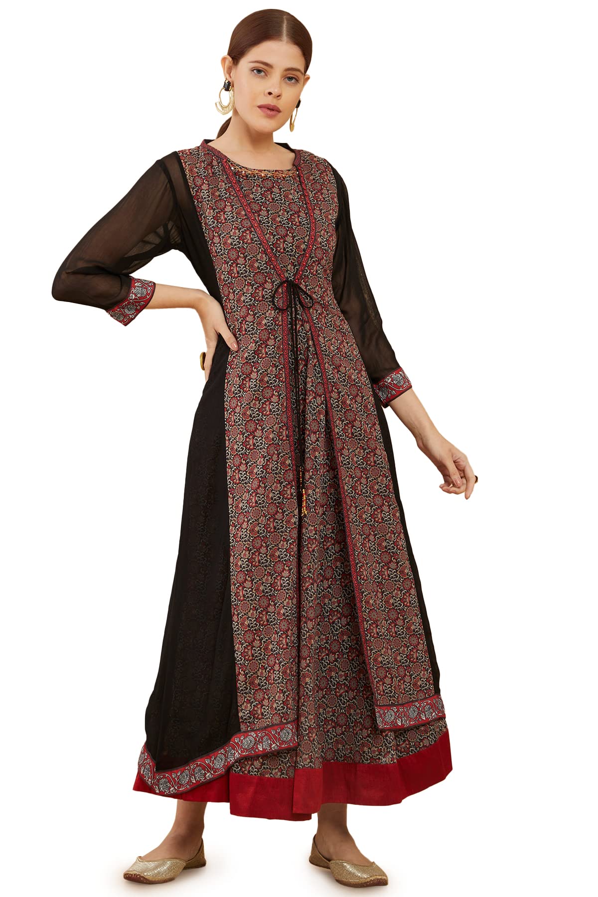 Soch Women Georgette Print Dress