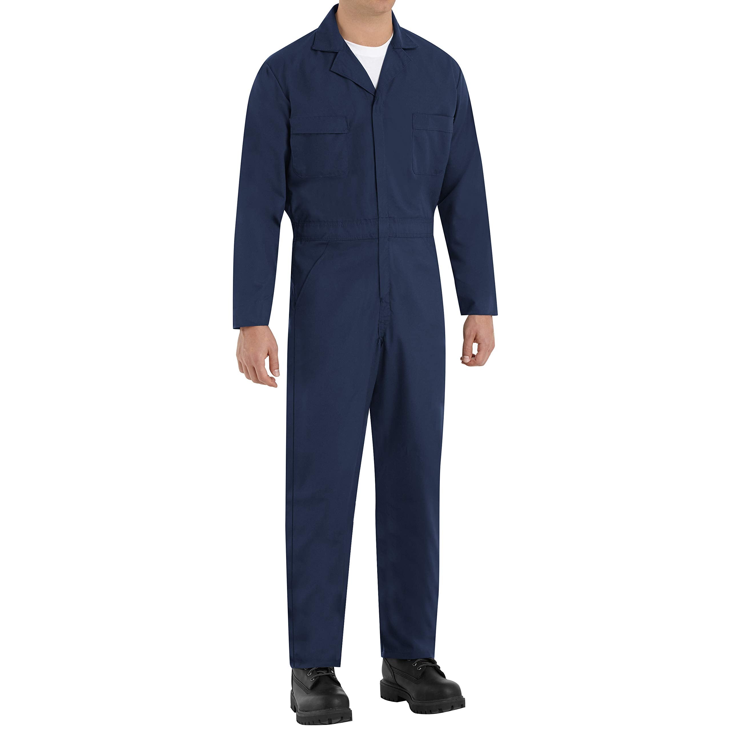Red Kap mens Navy Speedsuit overalls and coveralls workwear apparel, Navy, Medium Tall US