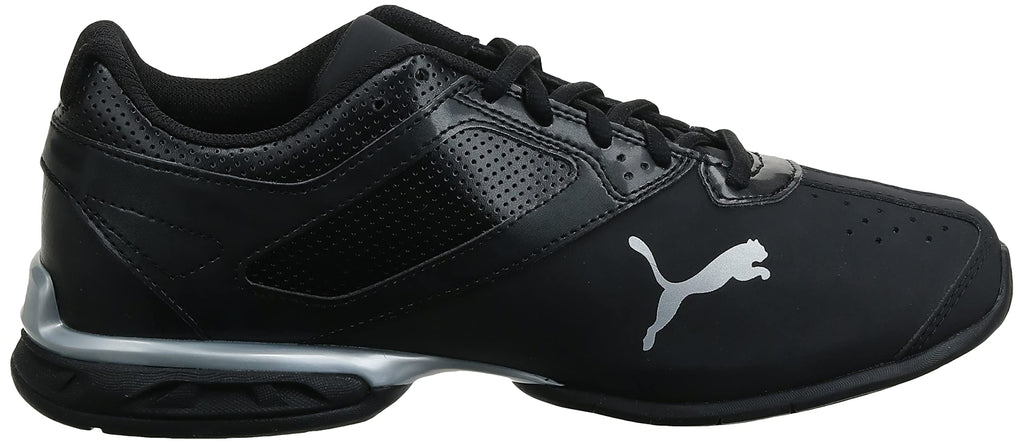 PUMA Men's TAZON 6 FM Cross Training Sneaker, Puma Black-Puma Silver, 9