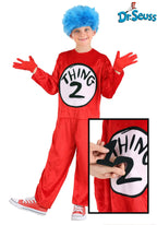 elope Dr. Seuss Thing 1 and 2 Kids Costume, S 4-6