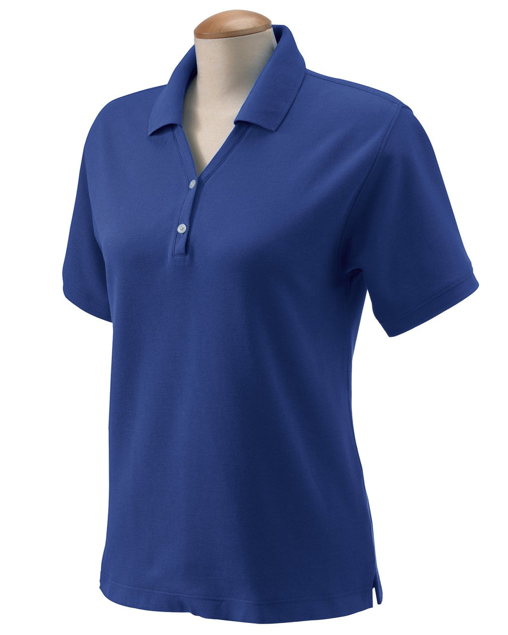 Ladies Pima Piqu Y-collar Polo - WHITE - XS(D0102H7Y76J)