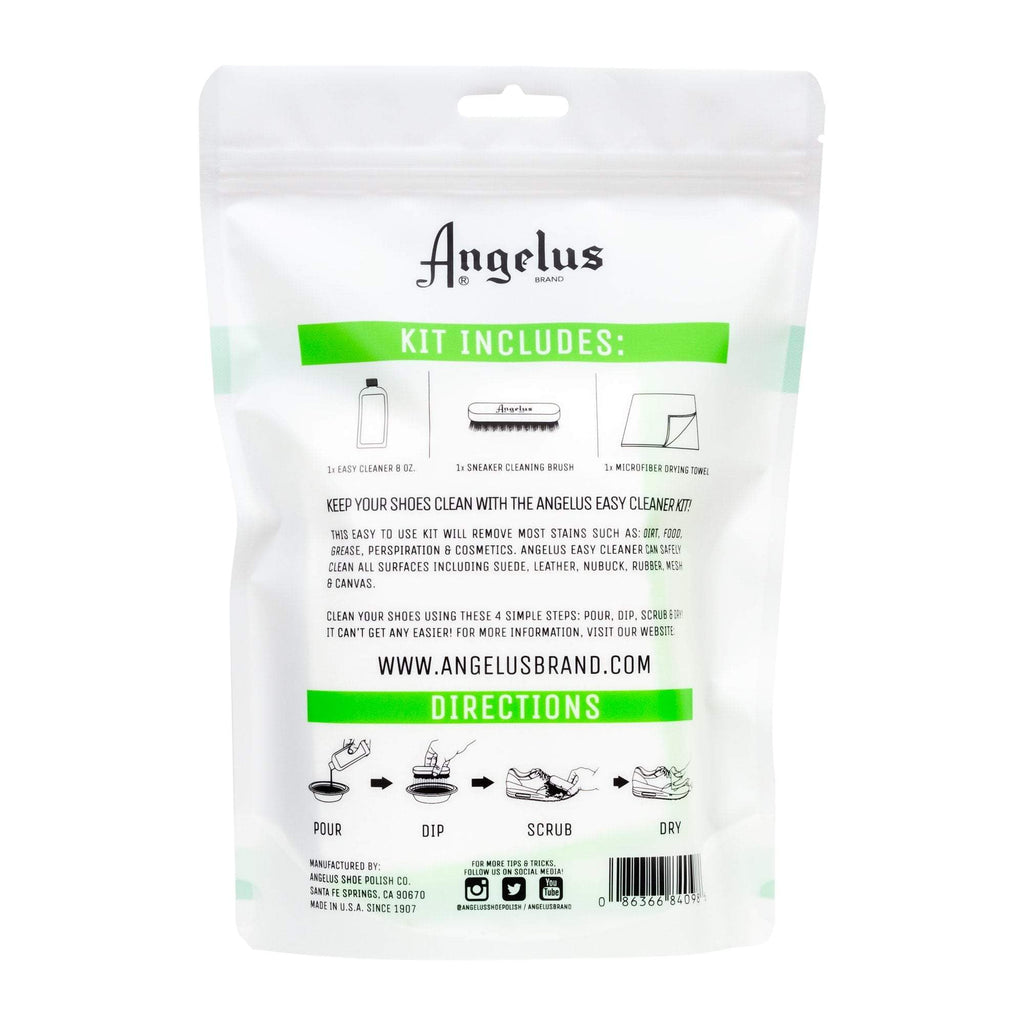 Angelus Shoe Cleaner Kit - Easy Cleaner Kit for Sneakers - Safe on All Fabrics- Made in USA- 8.6 Ounces