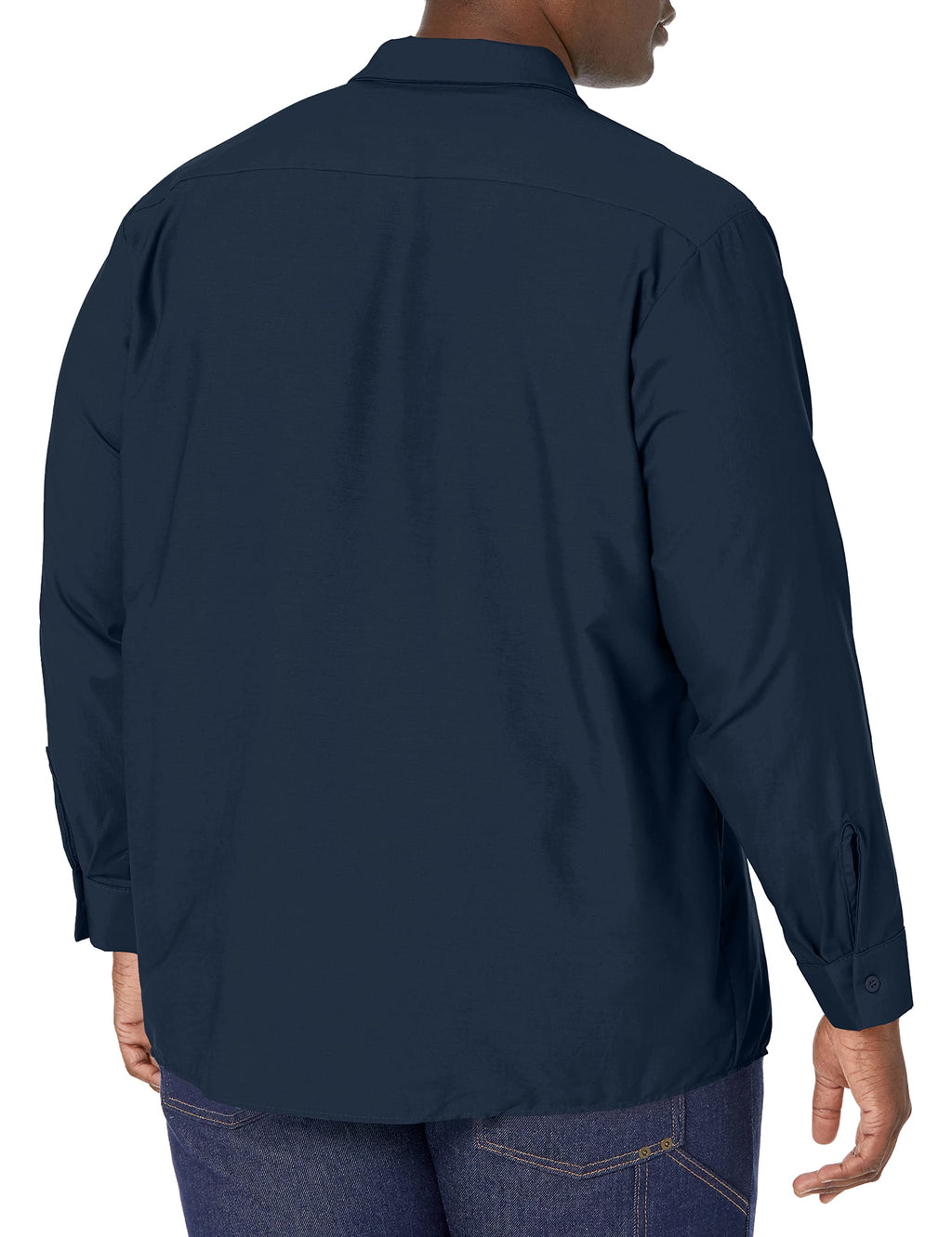 Red Kap mens Industrial Shirt, Regular Fit, Long Sleeve Work Utility Button Down Shirt, Navy, 6X-Large US