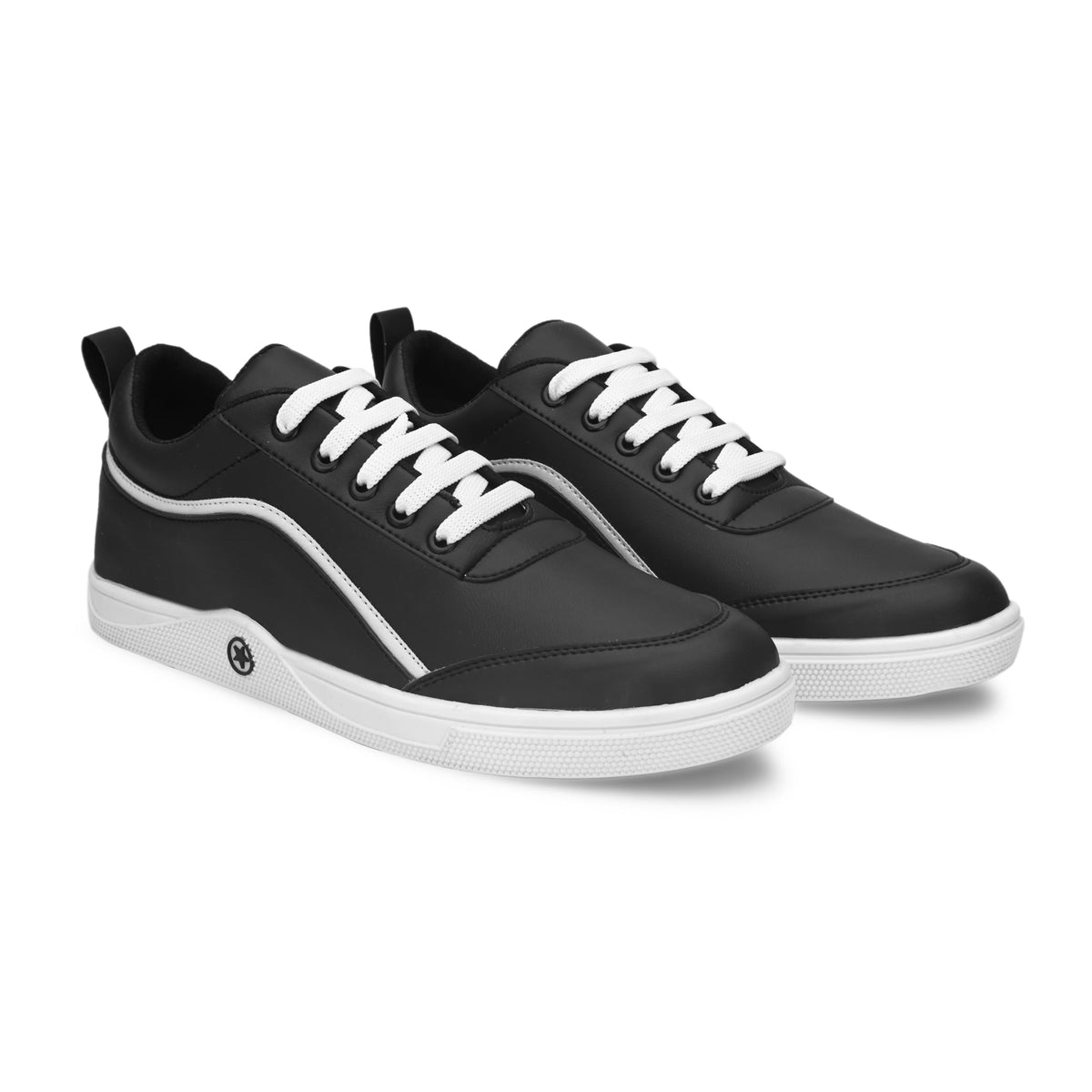 STANPHORD Mens Nova Black Sneakers_6 UK (TPKP 15) 6