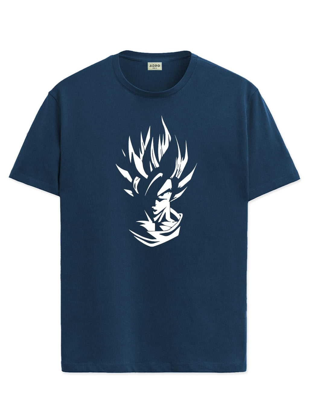 ADRO Mens Solid Regular Fit T-Shirt (RN24-GOK-SB_Teal