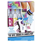 Fashion Angels Tie Dye Socks & Laces Kit