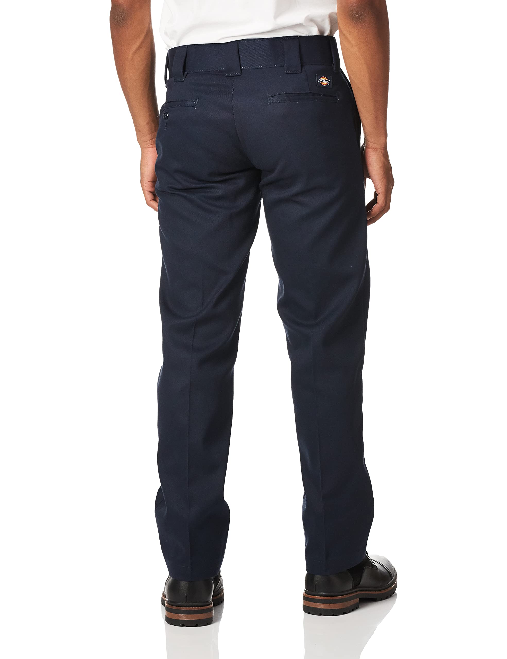 Dickies mens Flex Work Slim Straight Fit Pants, Dark Navy, 32W x 30L US
