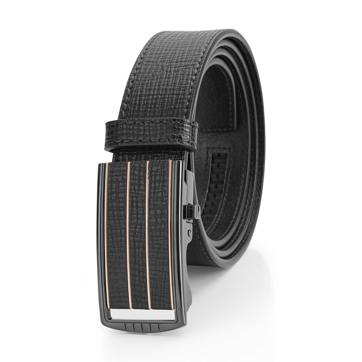 Leather Belt Adjustable Buckle Waist Belt 32