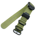 KHZBS Men's Nylon Watch Strap + Adapter for Casio G-shock GA100 GA110 G8900 GW6900 DW5600 G-5600E GWM-5610 GWX5600 Sports watch 