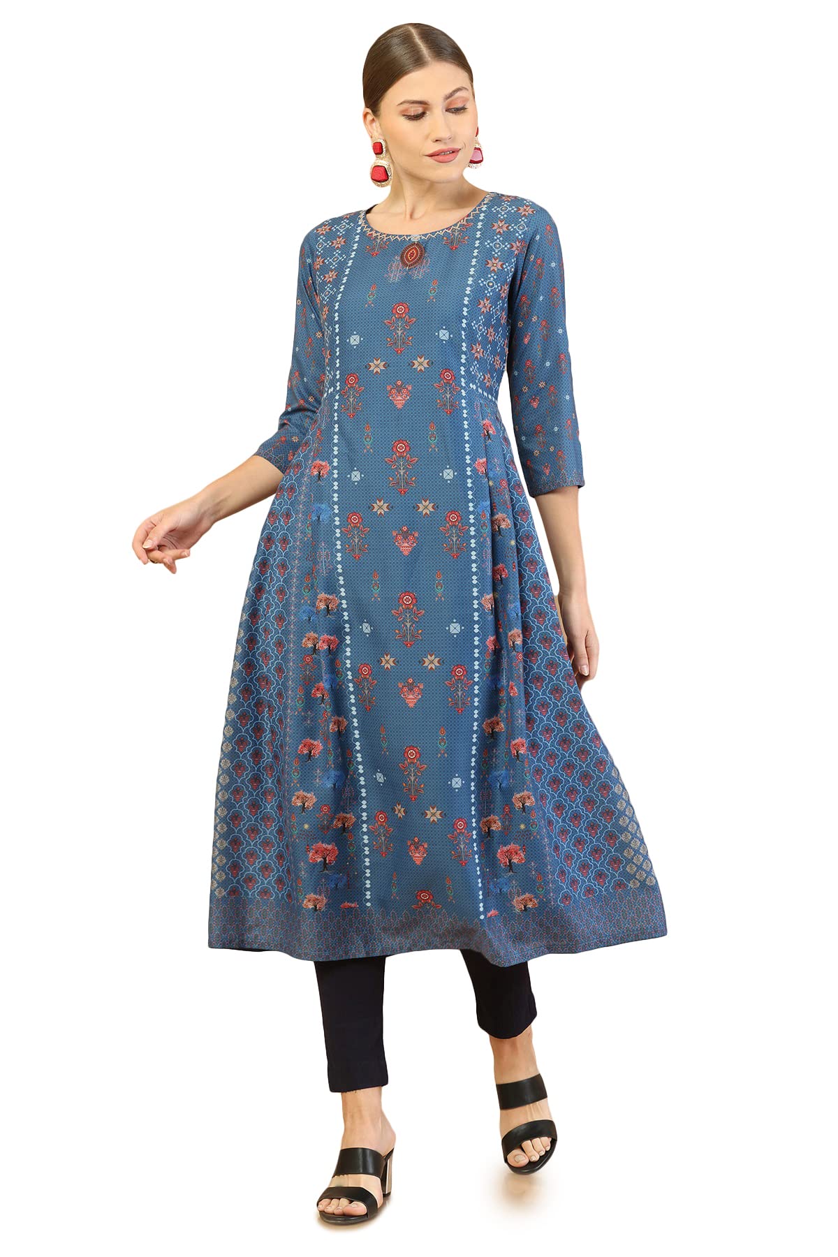 Soch Women Muslin Printed Kurta Dress