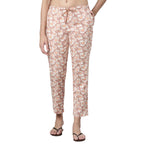 Enamor E4A5 Mid-Rise Straight Leg Pant for Women with Side Pockets