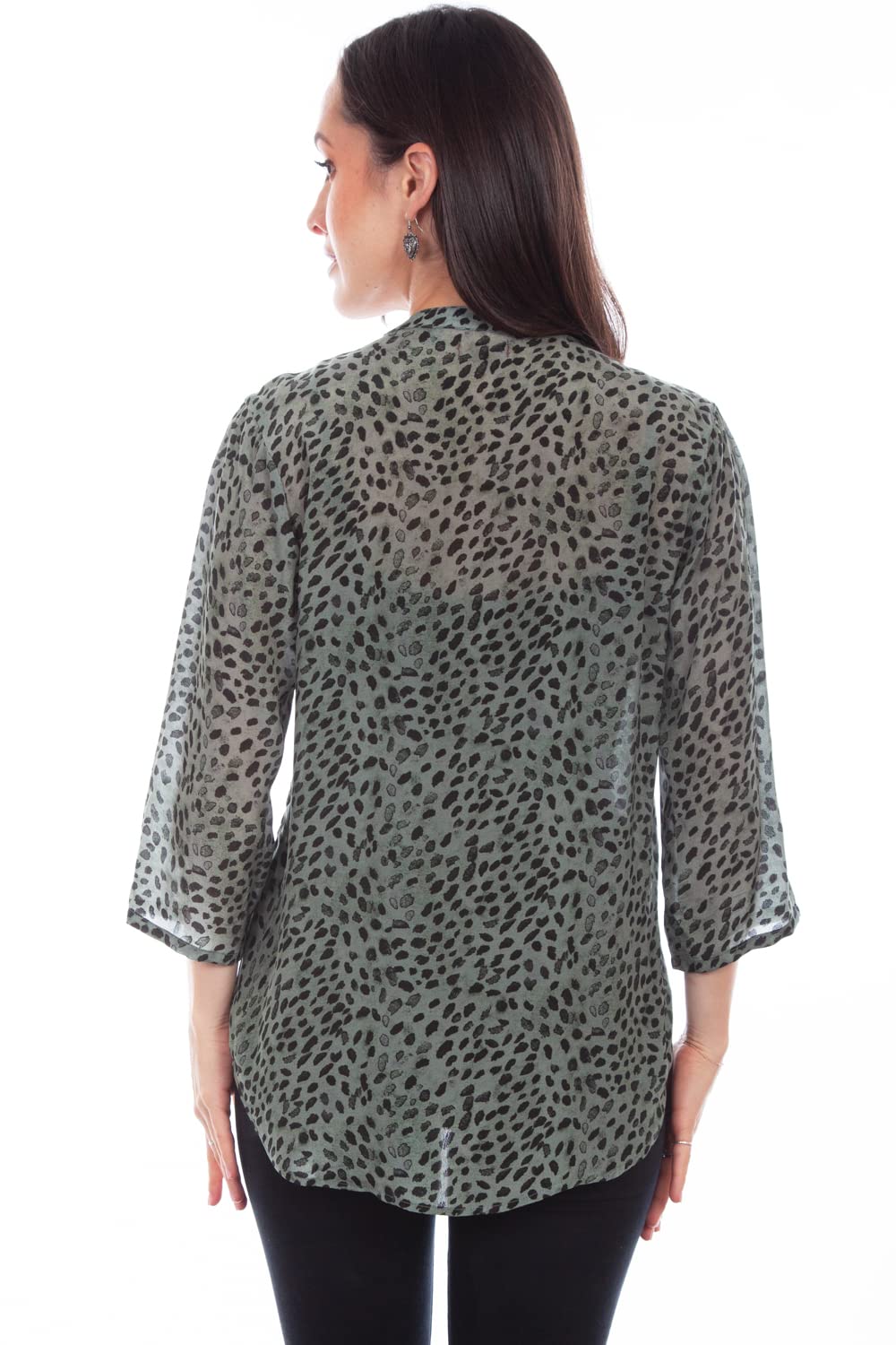 LEOPARD PRINT BLOUSE