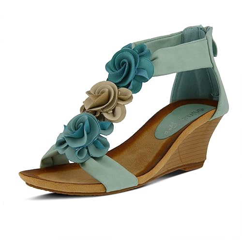 PATRIZIA Harlequin Multi Aqua Shoe US 7.5-8