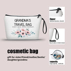 SEAMOON Grandma Gift Ideas,New Grandma Gifts First Time,Gigi Gifts for Grandma,Small Cosmetic Bag,Birthday Gifts for Grandmom,Gr