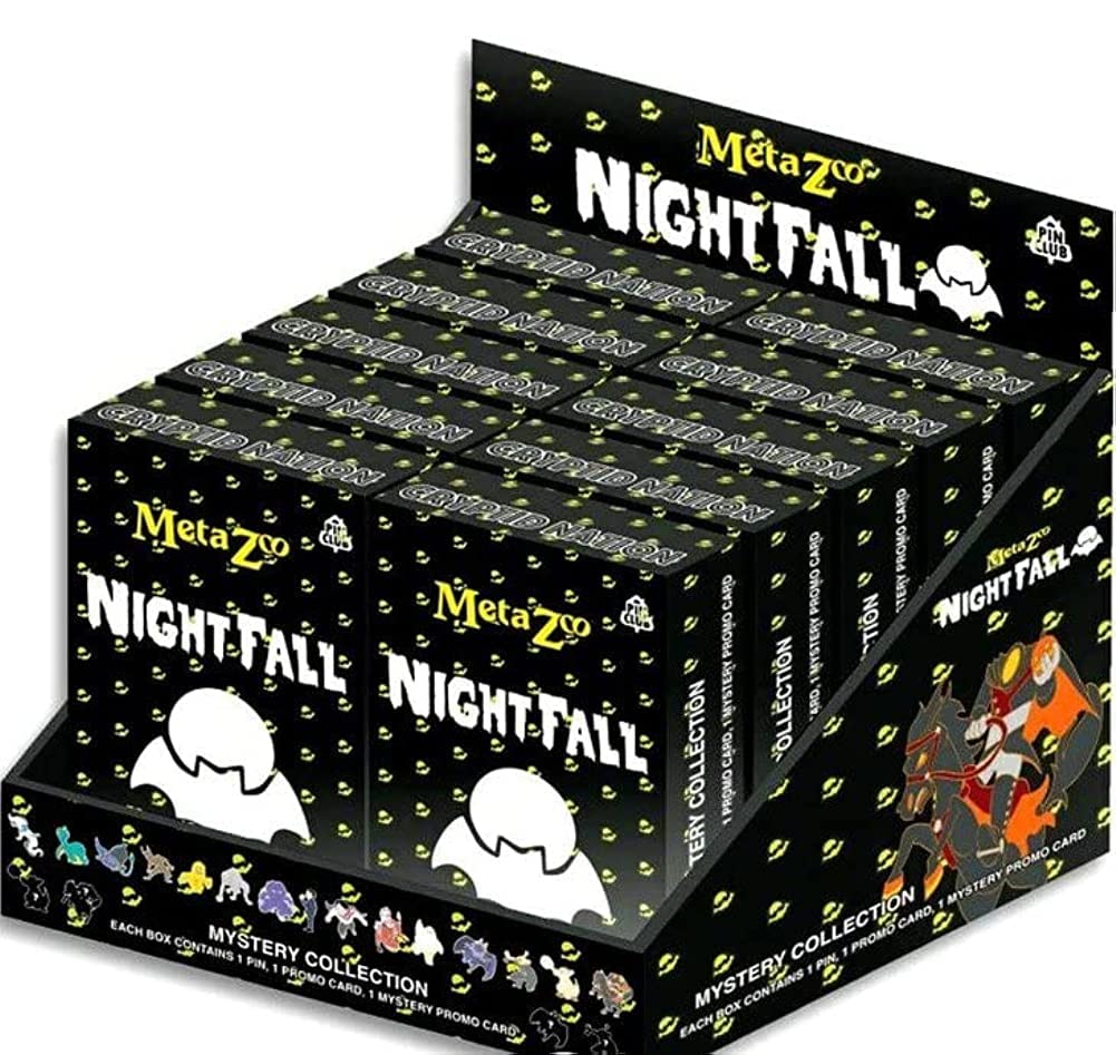 MetaZoo CCG: Nightfall Mystery Collection Pin Box (2nd Edition)