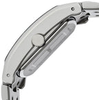 Armitron Men's 204507DBSV Stainless Steel Dress Watch with Genuine Crystals