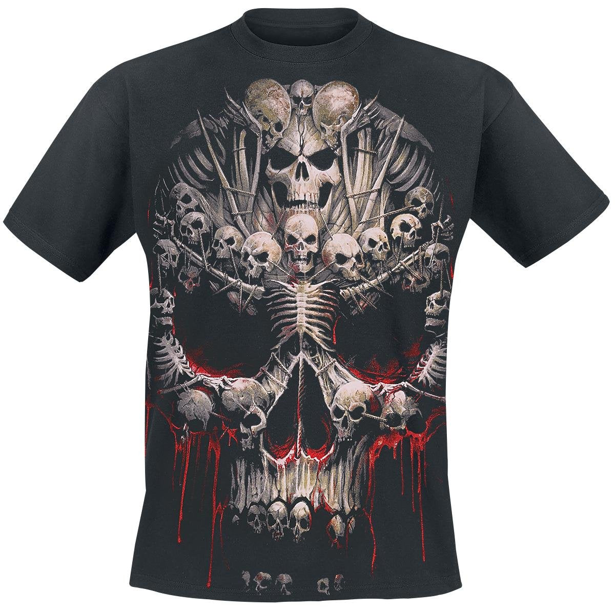 Spiral - Death Bones - T-Shirt Black - S