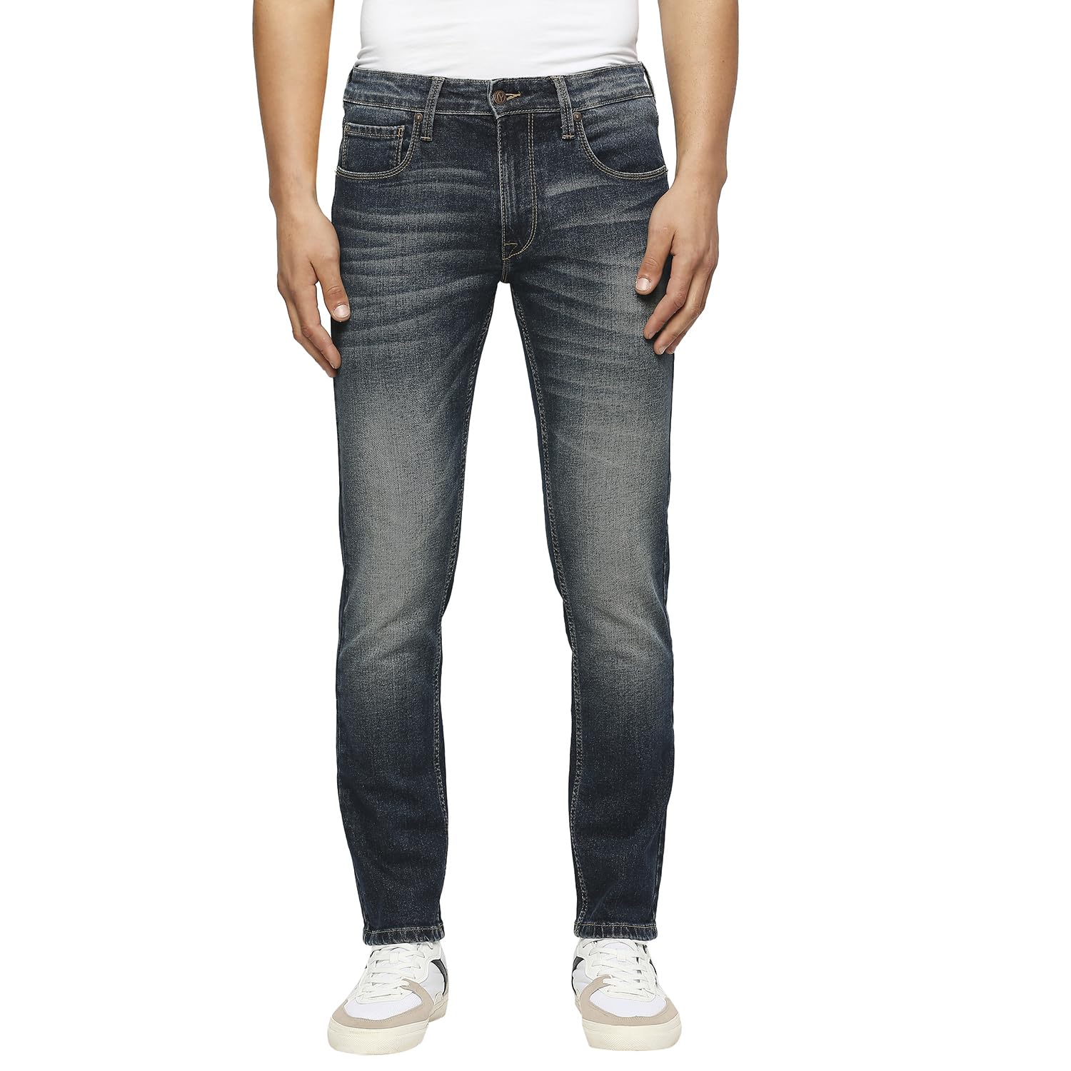 Pepe Jeans MenS Mid Rise Slim Jeans (Pm207441Q031_Casted Denim_Blue, 36