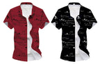 Kadiyu Half Sleeve Casual Printed Shirts For Men Regular Fit Printed Spread Collar Casual Shirt Lycra Fabric With Combo Shirt (P