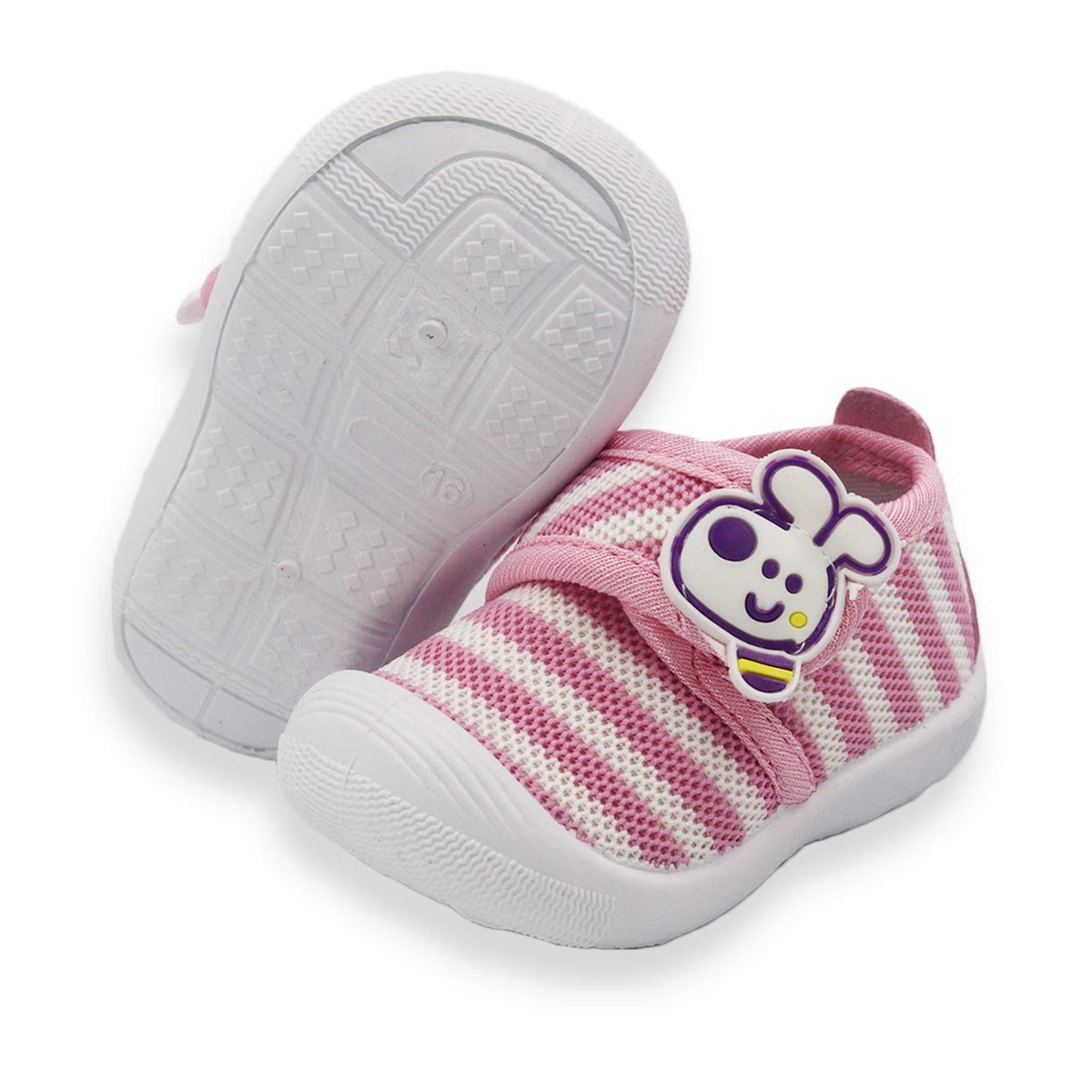 WILLFUN Toddler Squeaky Shoes Baby Boy Girl FirstWalking Sneakers Infant Soft Sole Little Kid Trainers for 03Yearold First W 4.5