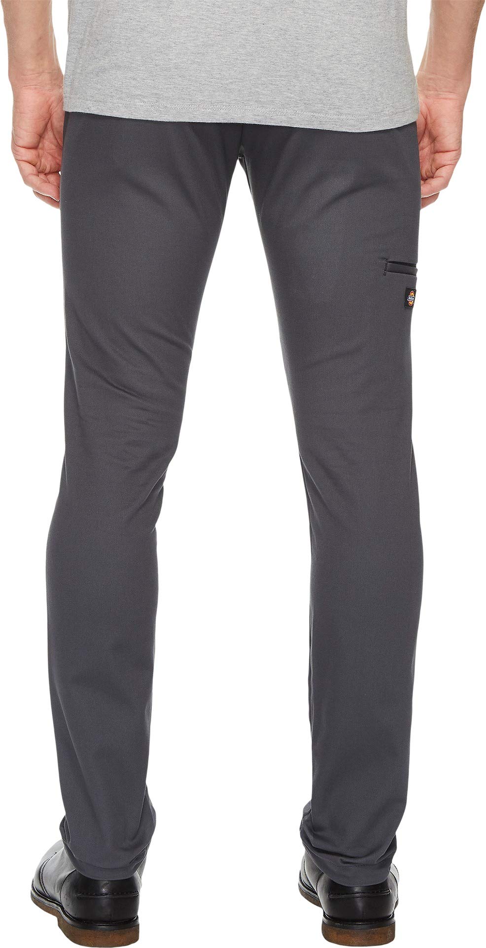 Dickies mens Skinny Straight-fit work utility pants, Charcoal, 31W x 30L US