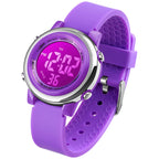 cofuo Kids Digital Sport Waterproof Watch for Girls Boys, Kid Sports Outdoor LED Electrical Watches with Luminous Alarm Stopwatc