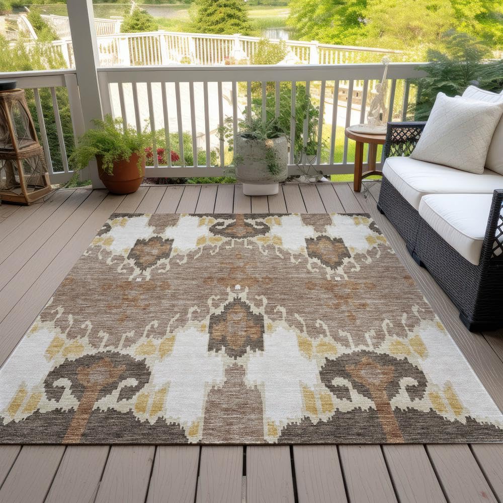 Chantille ACN748 Brown 9' x 12' Rug
