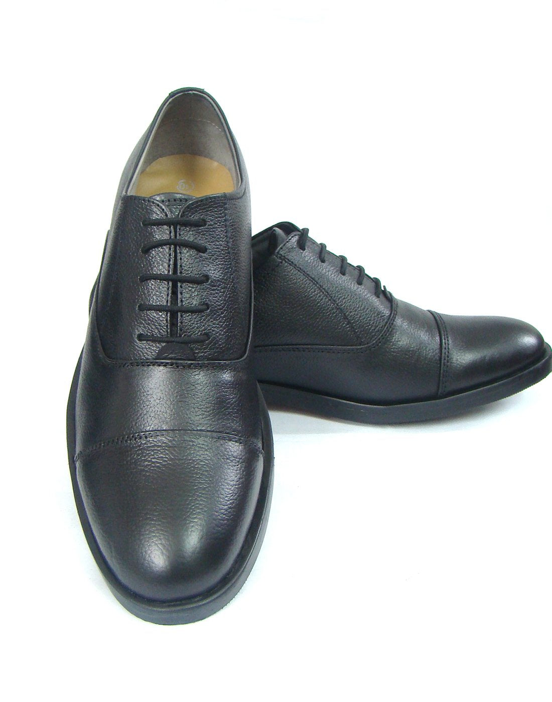 ASM Genuine NDM Leather Oxford Shoes (10) Black 10