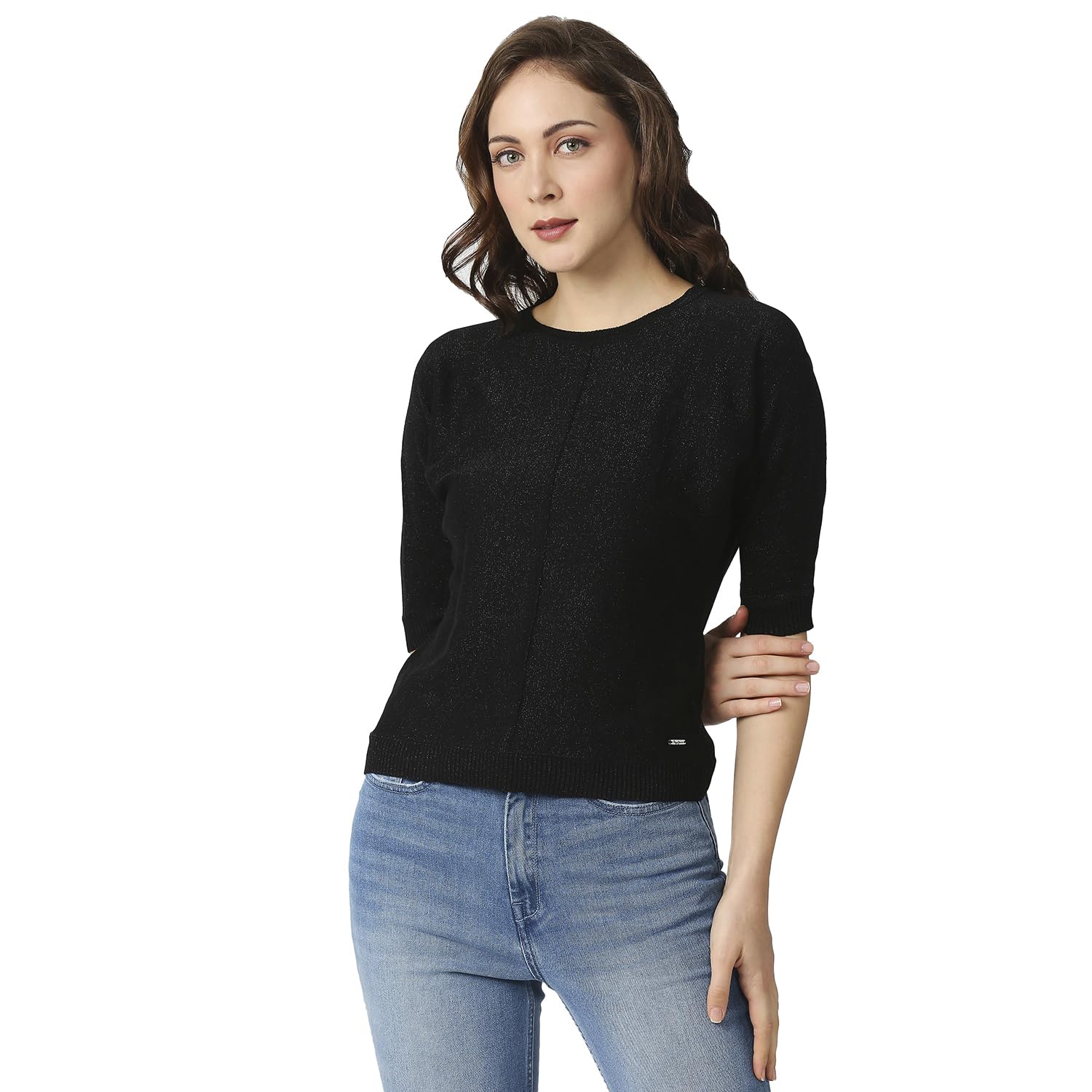Pepe Jeans WomenS Regular Fit Solid T-Shirts
