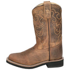Kids Pueblo Leather 4M Color: Dark Crazy Horse,Dark Crazy Horse
