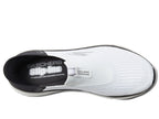 Skechers Women's Hands Free Slip-Ins Max Cushioning Elite-Smooth Transition Sneaker, White/Black, 8.5