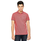 Pepe Jeans MenS Solid Regular Fit T-Shirt (Pm542093_Dark Red