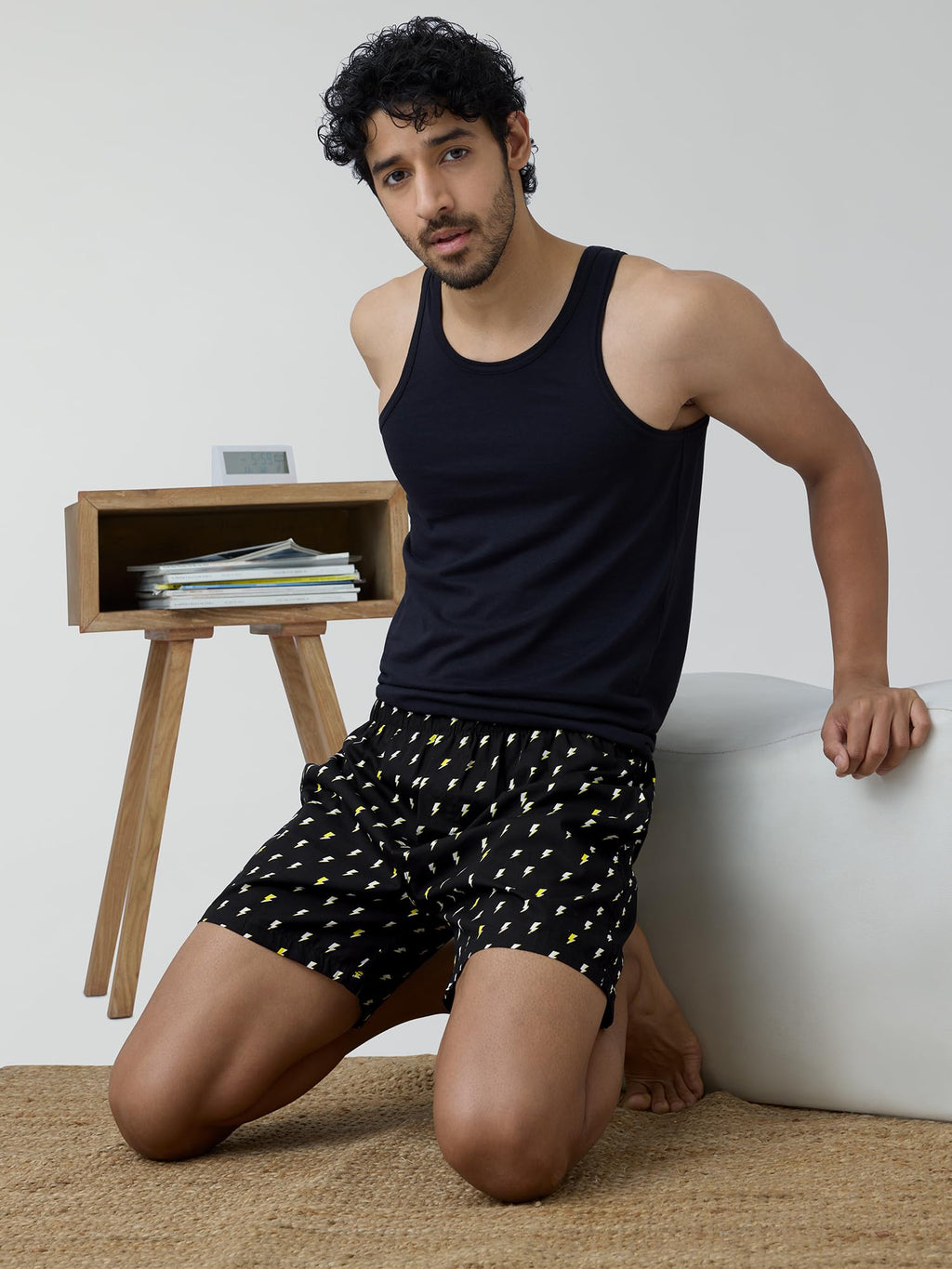 XYXX Mens Super Combed Cotton Remix Printed Boxers [Pack of 2] No-Marks Waistband, Comfort Stretch | Innerwear for Men in Colou