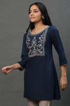 Aurelia Embroidered Short Kurti For Women