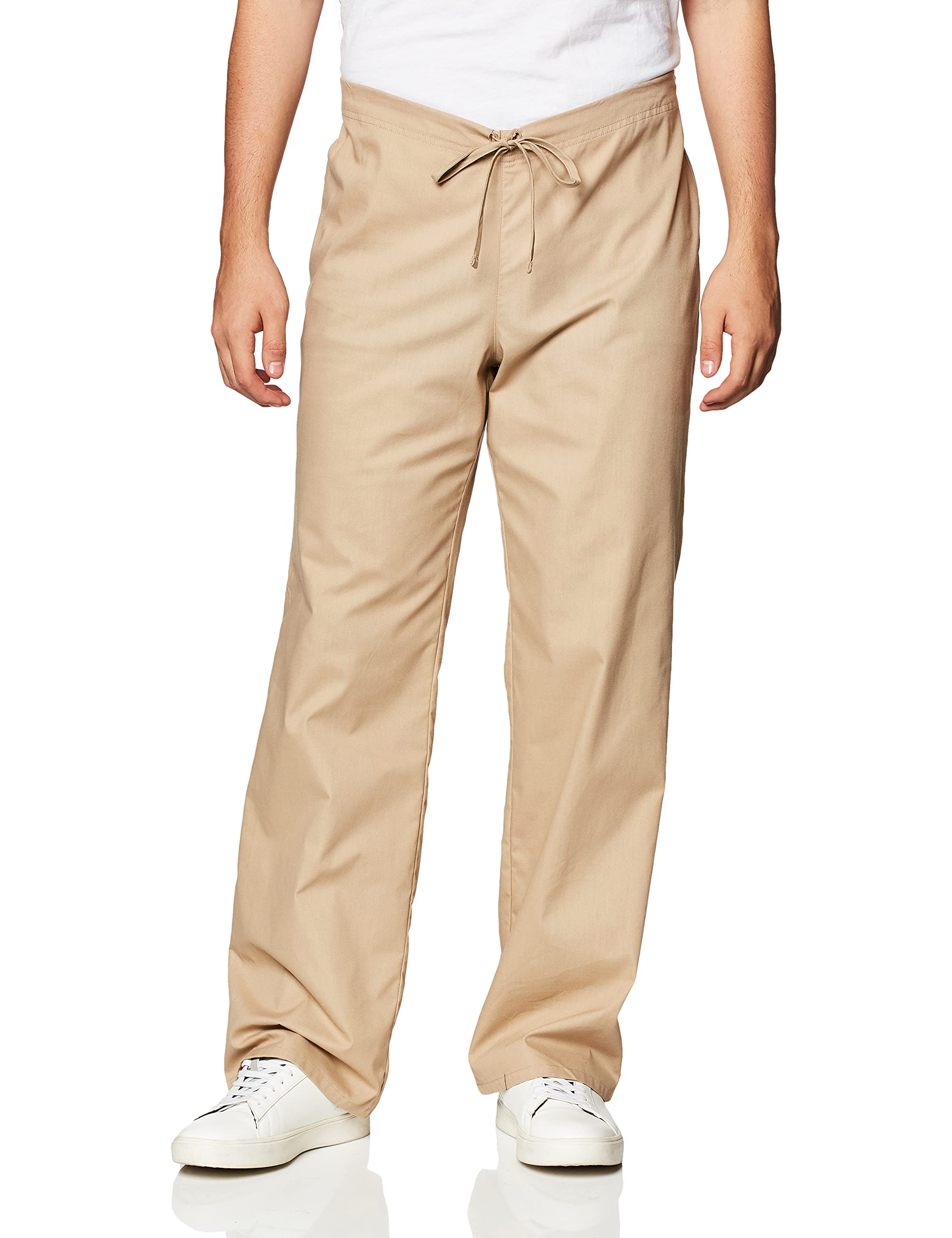 Dickies mens Big & Tall Drawstring medical scrubs pants, Khaki, 3X-Large Big US
