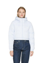 Kotty Women Full Sleeve Solid Hooded Puffer Jacket