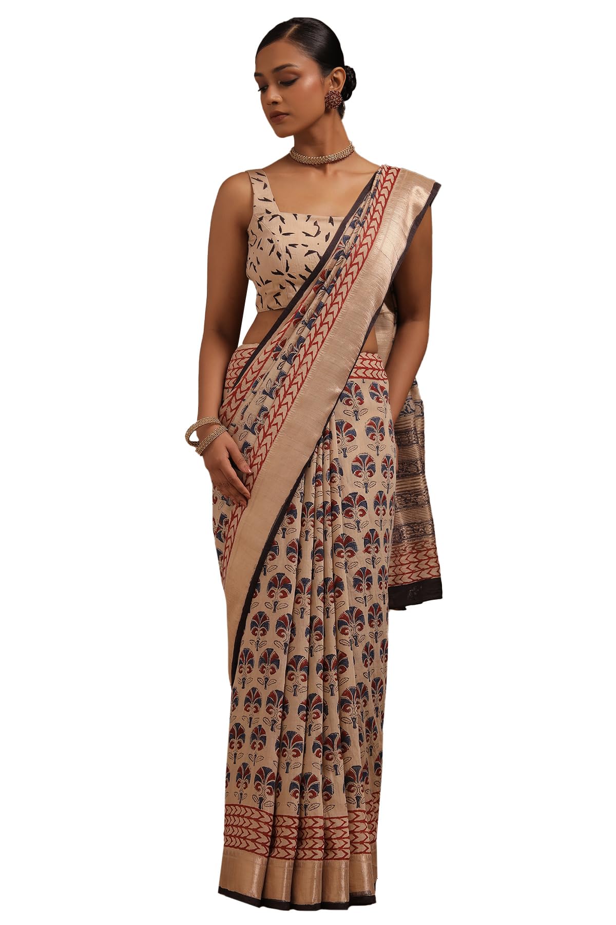 Soch Women Viscose Ethnic Motifs Saree