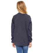 Youth Sponge Fleece Raglan Sweatshirt - BLAcK - S(D0102H7KASP)