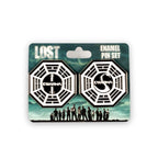 Surreal Entertainment Lost Dharma Collectibles| Lost Dharma Initiative Station Enamel Collector Pin Set