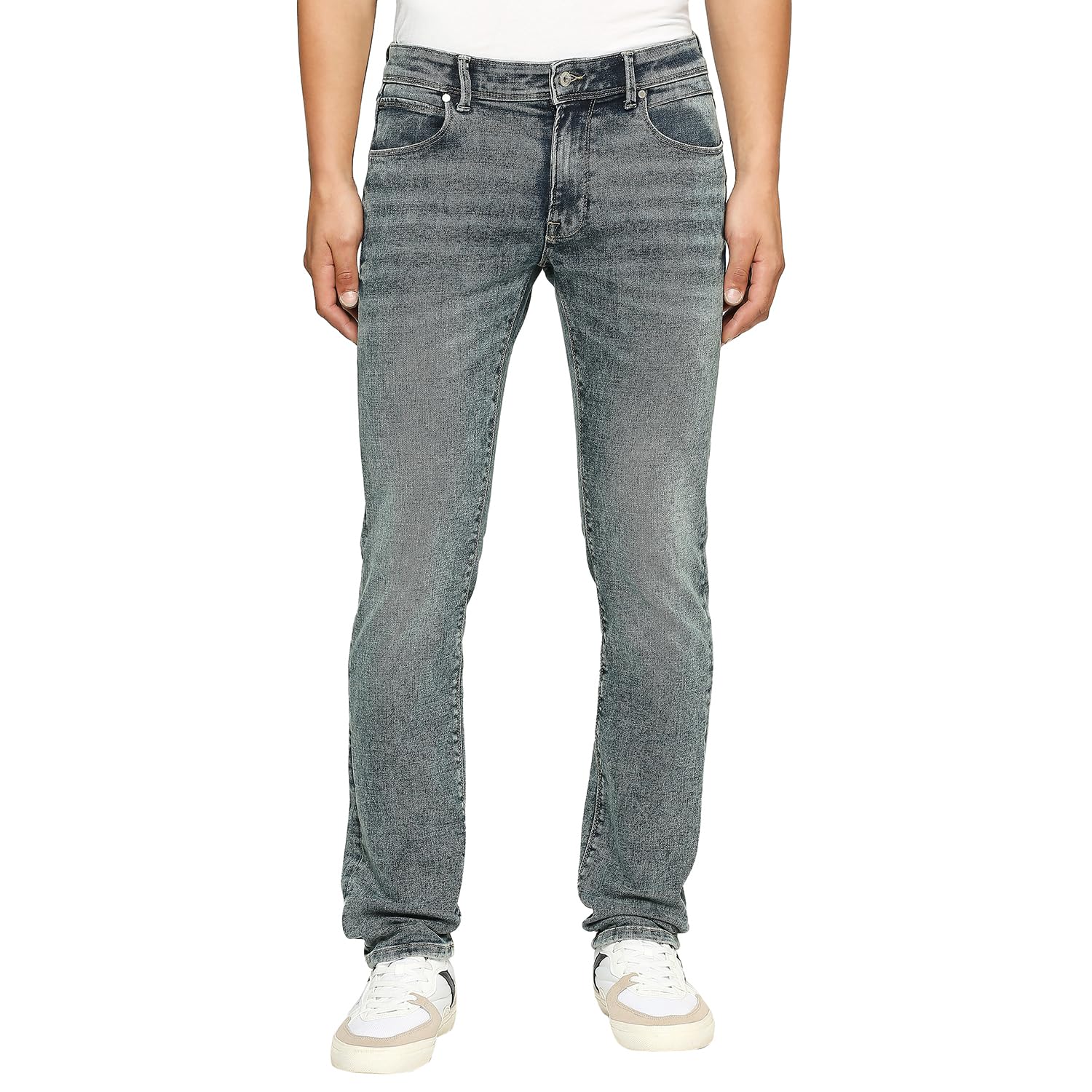 Pepe Jeans MenS Slim Jeans (Pm207601J673_Mid Tinted Used_Dark Indigo Blue