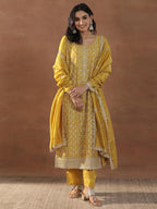 Libas WomenS Silk Blend Kurta Sets (49521R
