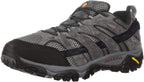 Merrell Mens Moab 2 Waterproof Hiking Shoe, Granite, 8 Wide US