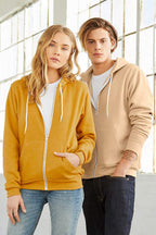 Unisex Sponge Fleece Full-Zip Hooded Sweatshirt - ASPHALT - 2XL(D0102H7WDJ6)