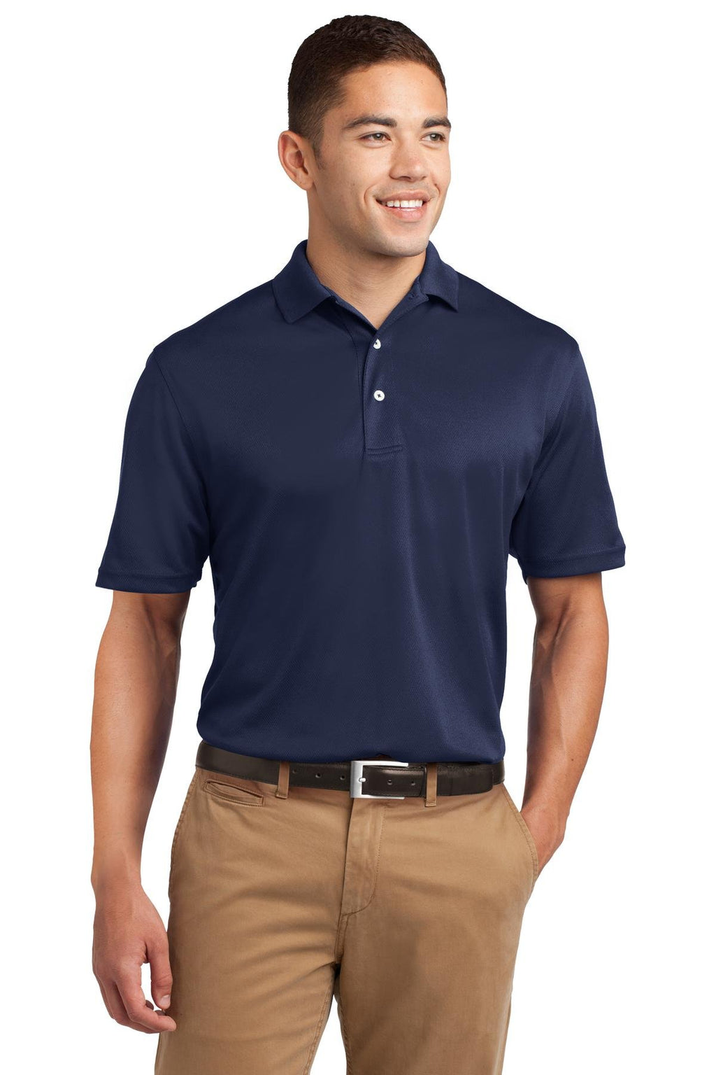 Sport-Tek Tall Dri-Mesh Polo XLT Navy