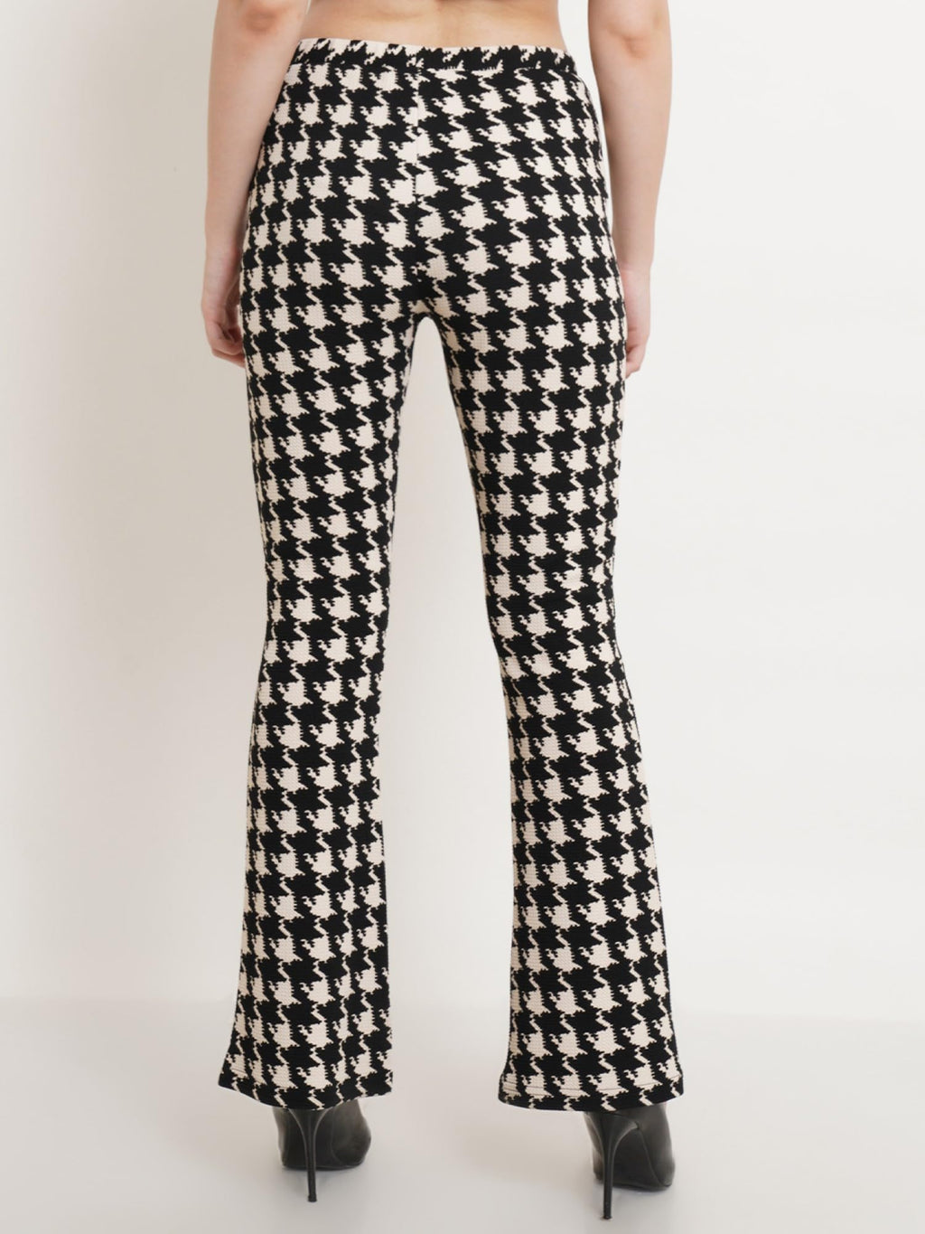 POPWINGS Casual Multi Colour Floral Print Bootcut Trouser for Women || Pull On Trouser for Women || Latest Stylish Western Regul