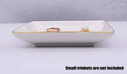 Topthink You Will Always Be My Baby Girl - Ceramic Jewelry Holder Ring Dish Trinket Tray - Daughter Gifts from Mom Or Dad - Birt