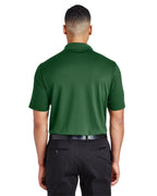 crownLux PerformanceMens Plaited Polo - gRAPHITE - 2XL(D0102H7NSNX)
